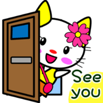 Good friend! Lara & Bubu[English] sticker #7693689