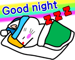 Good friend! Lara & Bubu[English] sticker #7693693