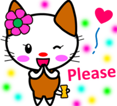 Good friend! Lara & Bubu[English] sticker #7693694