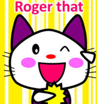 Good friend! Lara & Bubu[English] sticker #7693696