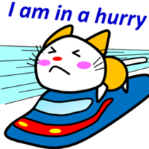 Good friend! Lara & Bubu[English] sticker #7693702