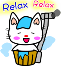 Good friend! Lara & Bubu[English] sticker #7693707