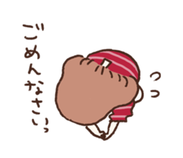 She only cut her bangs. sticker #7693975