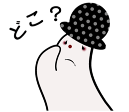 Halloween Ghost Sticker sticker #7694134