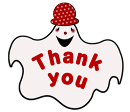 Halloween Ghost Sticker sticker #7694139