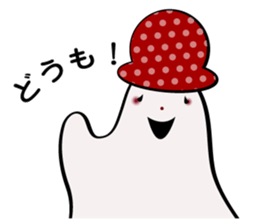 Halloween Ghost Sticker sticker #7694143