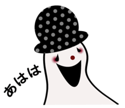 Halloween Ghost Sticker sticker #7694145