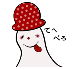 Halloween Ghost Sticker sticker #7694146