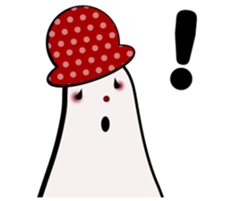 Halloween Ghost Sticker sticker #7694149