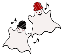 Halloween Ghost Sticker sticker #7694161