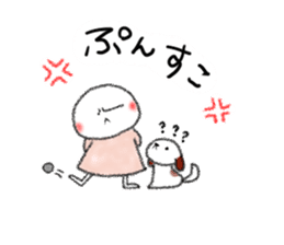 Tekuchun and Kenchan(Autumn) jpn sticker #7694461