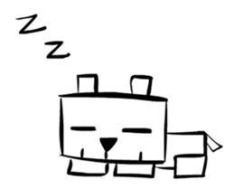 Dog Box Box sticker #7694499