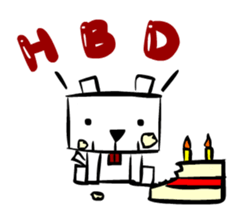 Dog Box Box sticker #7694514