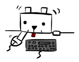 Dog Box Box sticker #7694520