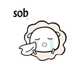 Little angel and the sheep(ENG version) sticker #7694667