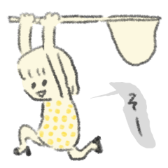 Yellow cute stickers