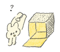 Yellow cute stickers sticker #7694843