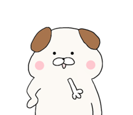 Pug was too adult sticker #7694884