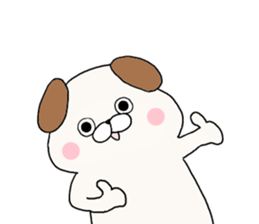 Pug was too adult sticker #7694886