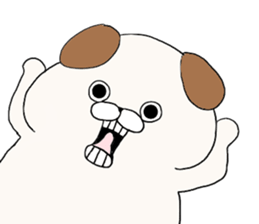 Pug was too adult sticker #7694890