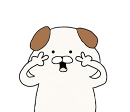 Pug was too adult sticker #7694893