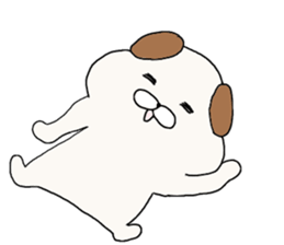 Pug was too adult sticker #7694900