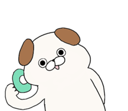 Pug was too adult sticker #7694910