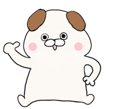 Pug was too adult sticker #7694915