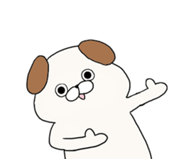 Pug was too adult sticker #7694916