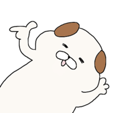 Pug was too adult sticker #7694918