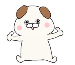 Pug was too adult sticker #7694921