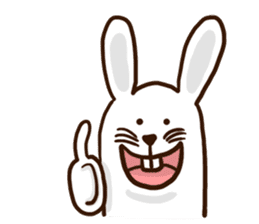 Here-Bunny (EN) sticker #7695284