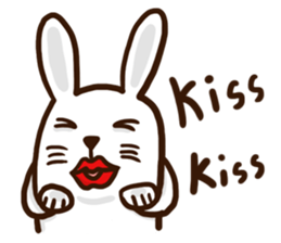 Here-Bunny (EN) sticker #7695287