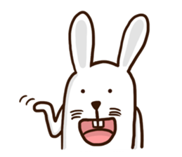 Here-Bunny (EN) sticker #7695289