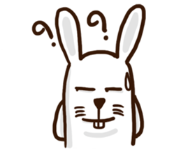 Here-Bunny (EN) sticker #7695290