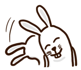 Here-Bunny (EN) sticker #7695291