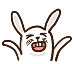 Here-Bunny (EN) sticker #7695293