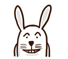 Here-Bunny (EN) sticker #7695297