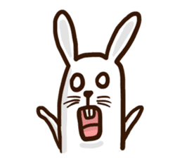 Here-Bunny (EN) sticker #7695298