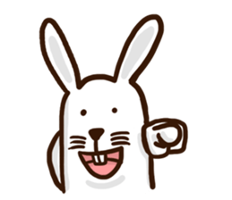 Here-Bunny (EN) sticker #7695300