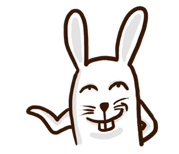 Here-Bunny (EN) sticker #7695307