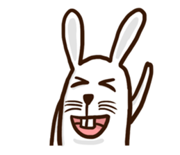 Here-Bunny (EN) sticker #7695311