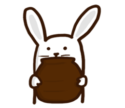 Here-Bunny (EN) sticker #7695312