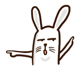 Here-Bunny (EN) sticker #7695320