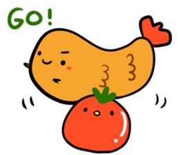 lunch friends 2 sticker #7695400