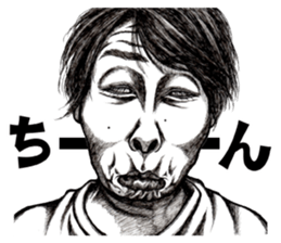 Art of face sticker #7696125