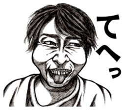 Art of face sticker #7696145