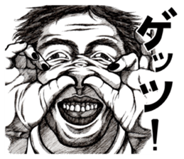 Art of face sticker #7696155