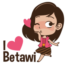 I Love Betawi sticker #7696316