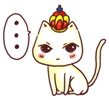 Cat King (ENG) sticker #7696484